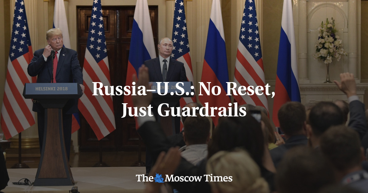 Rusia-AS: Tidak ada pengaturan ulang, hanya pagar pembatas