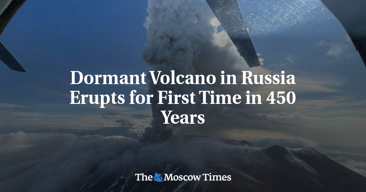 Dormant Volcano in Russia Erupts for First Time in 450 Years