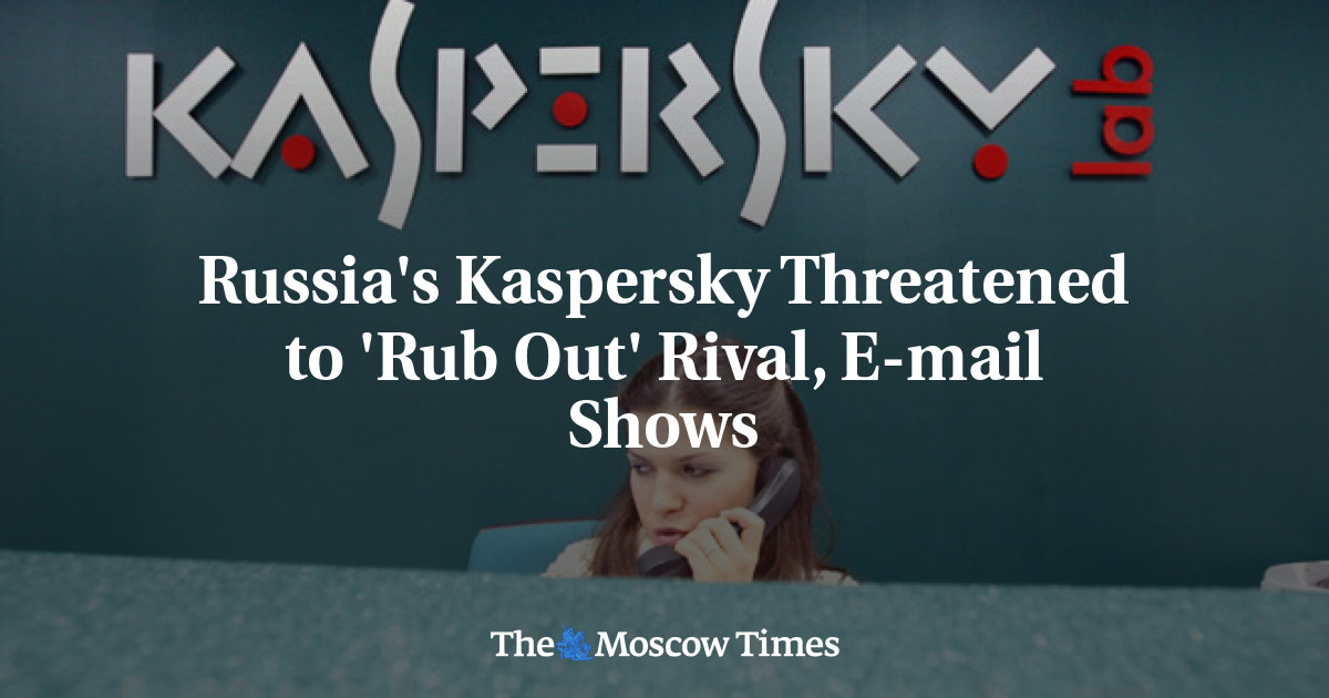 Kaspersky dari Rusia mengancam akan menghapus program email saingannya