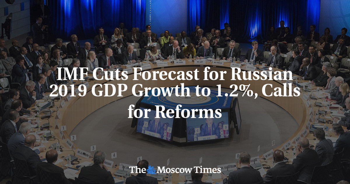 IMF memangkas perkiraan pertumbuhan PDB Rusia 2019 menjadi 1,2%, menyerukan reformasi