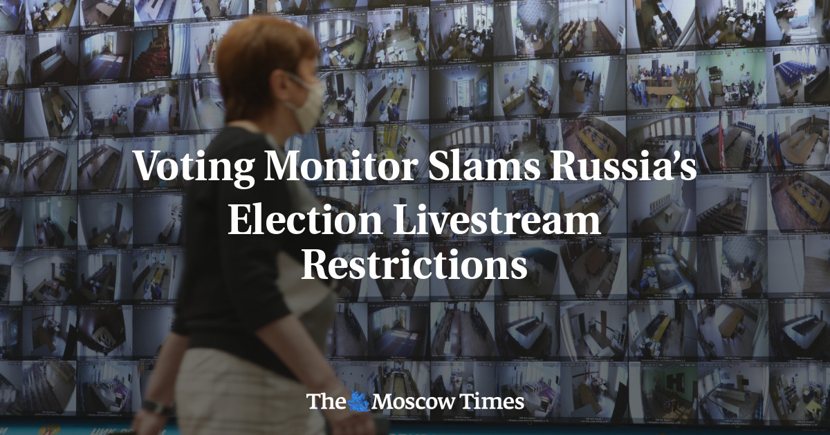 Pemantau Suara Menyimpulkan Pembatasan Streaming Langsung Pemilu Rusia