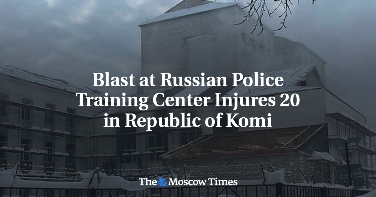 Blast at Russian Police Training Center Injures 9 in Republic of Komi