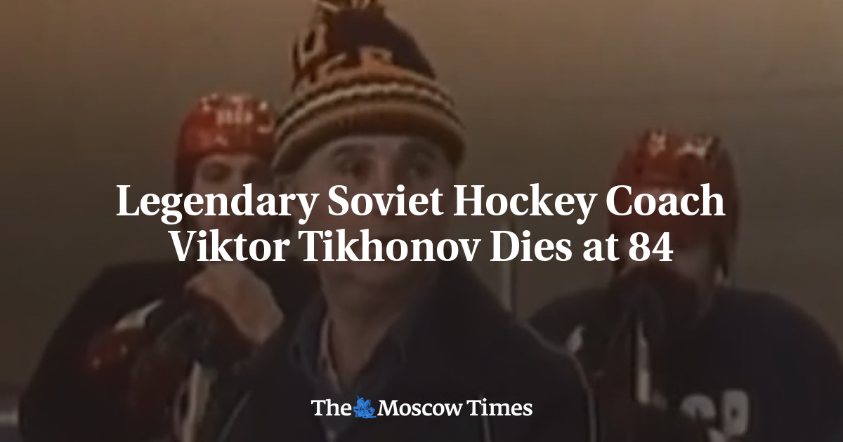 Legendary Soviet ice hockey coach Tikhonov dies – DW – 11/25/2014