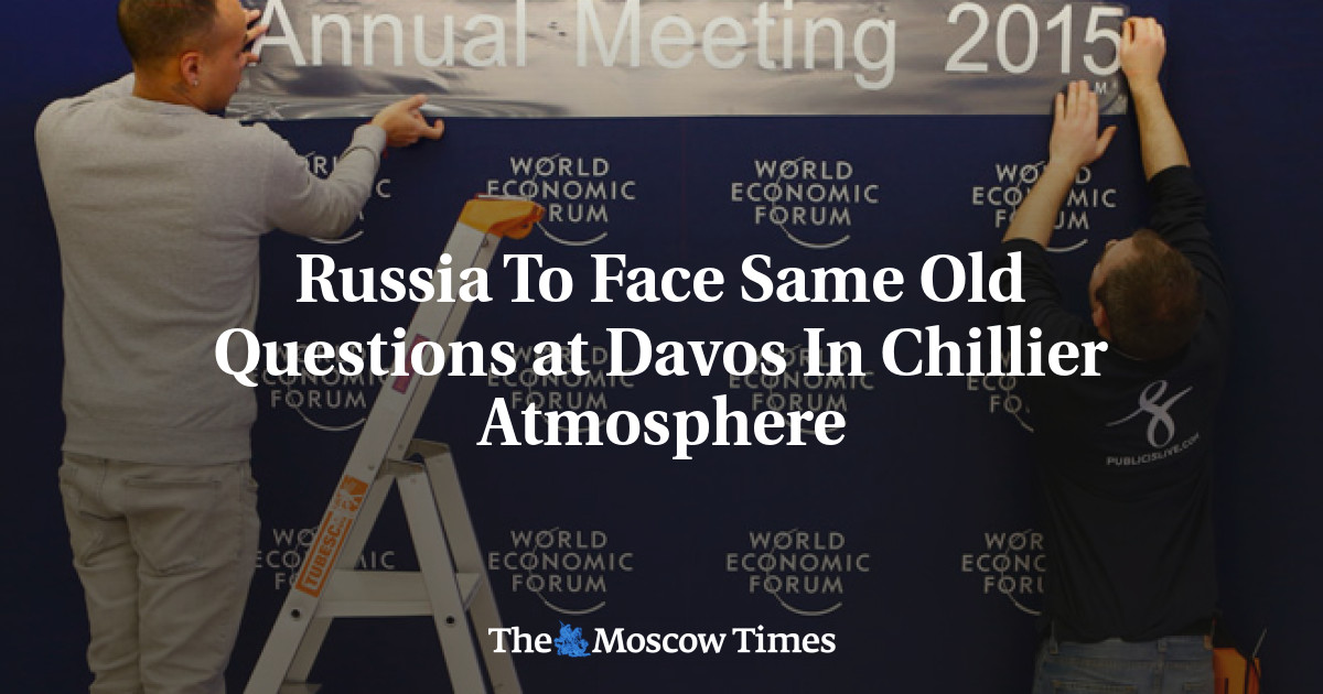 Rusia akan menghadapi pertanyaan lama yang sama di Davos dalam suasana yang lebih sejuk