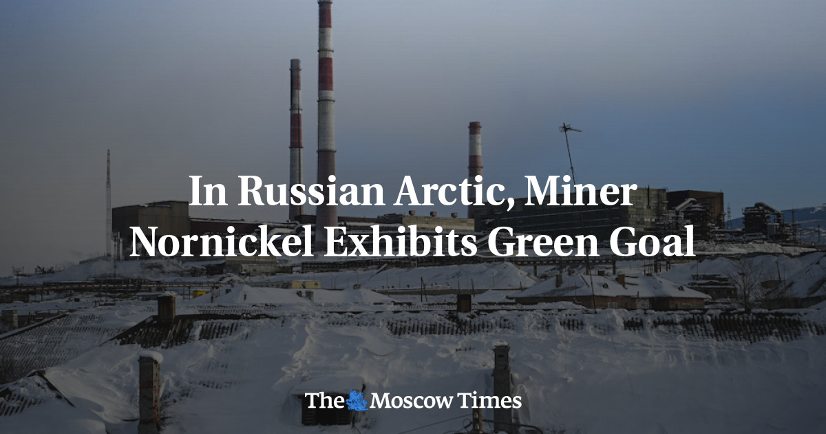Di Arktik Rusia, penambang Nornickel menunjukkan tujuan ramah lingkungan