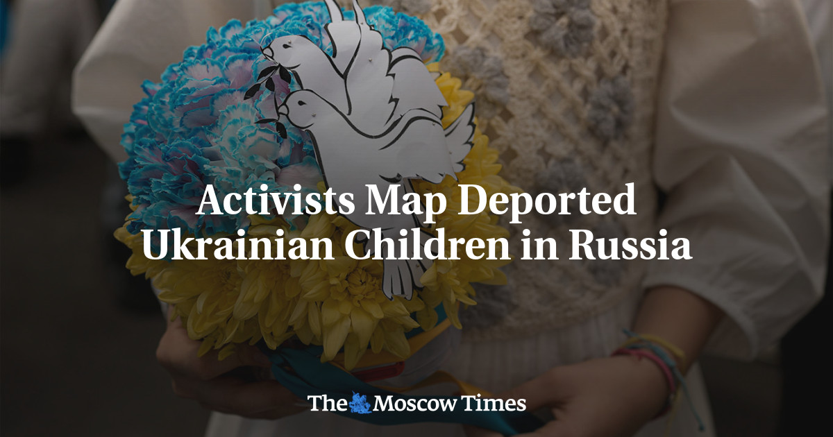Aktivis memetakan anak-anak Ukraina yang dideportasi di Rusia