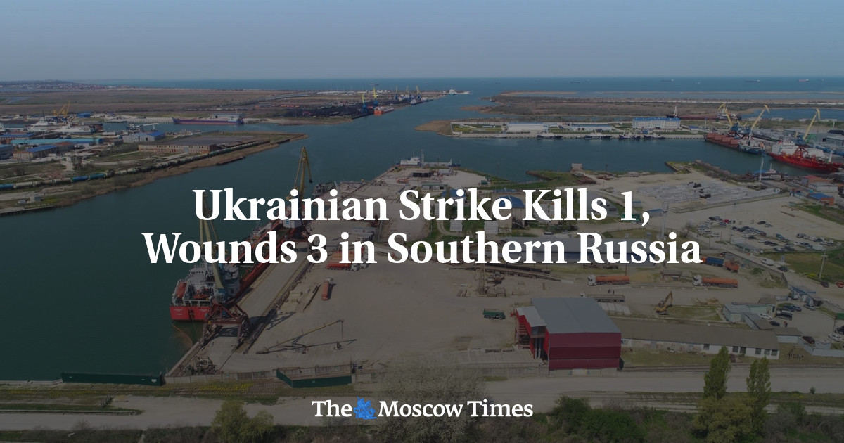 Ukrainian Strike Kills One, Wounds 3 in Southern Russia