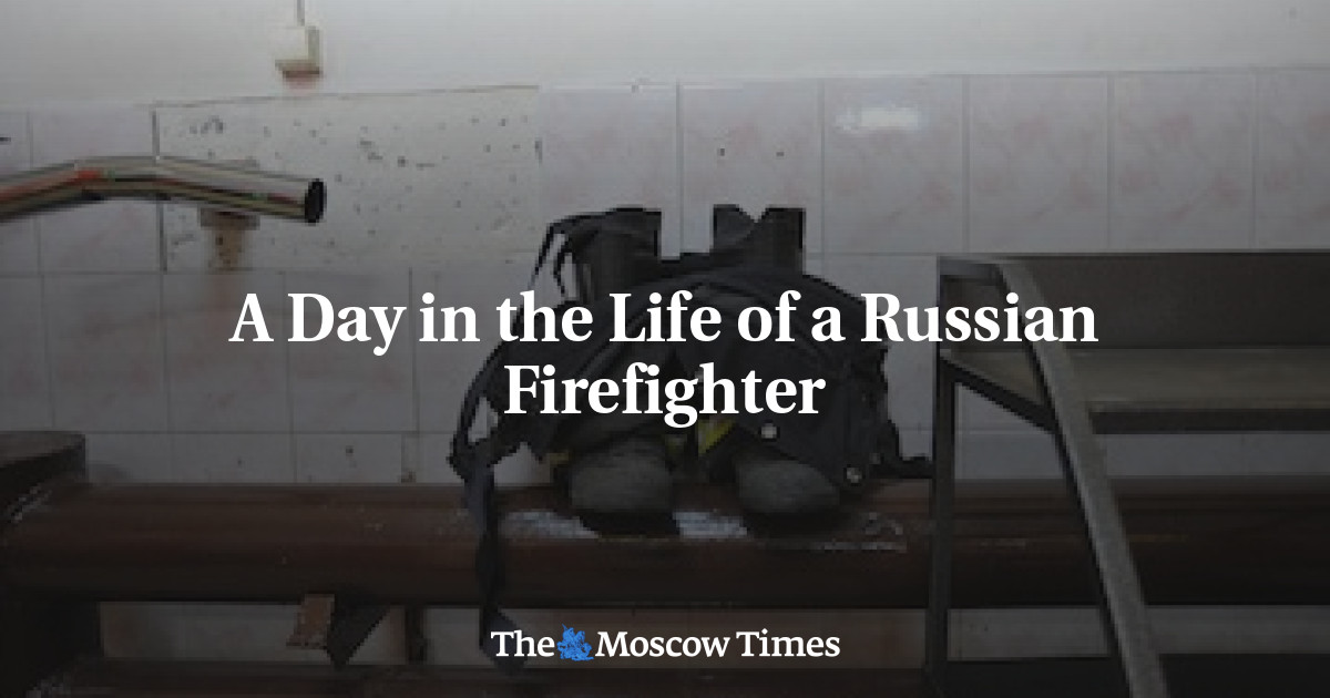 Russian Firefighter Rural A Day in the Life of a Russian Firefighter