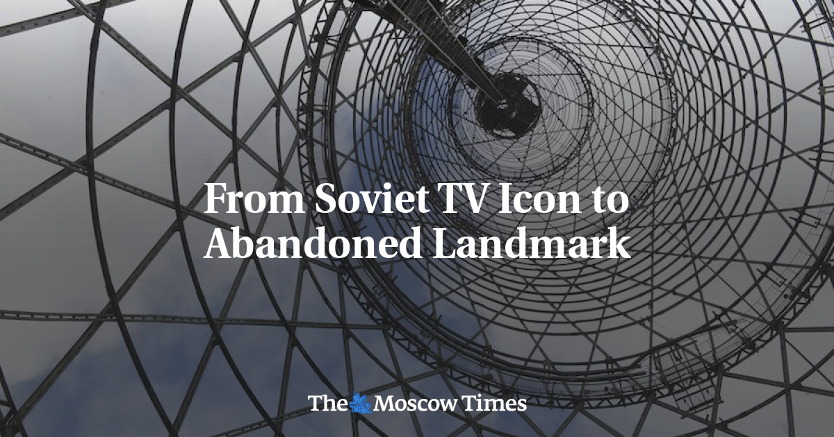 Dari ikon TV Soviet hingga bangunan terkenal yang terbengkalai