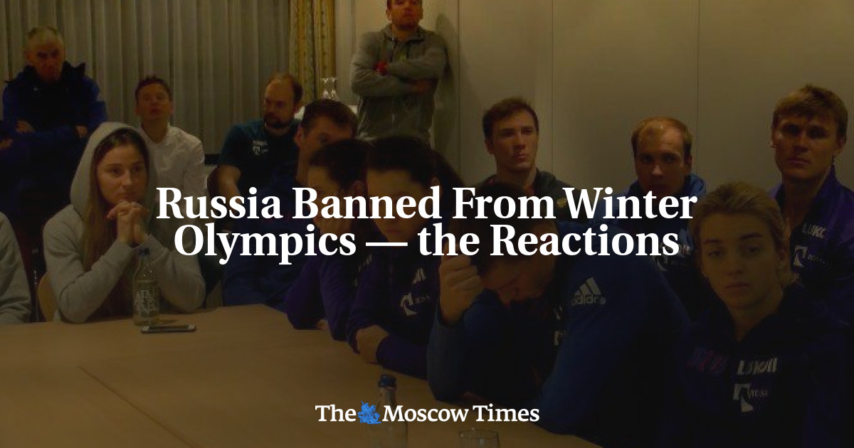 Rusia dilarang ikut Olimpiade Musim Dingin — reaksinya