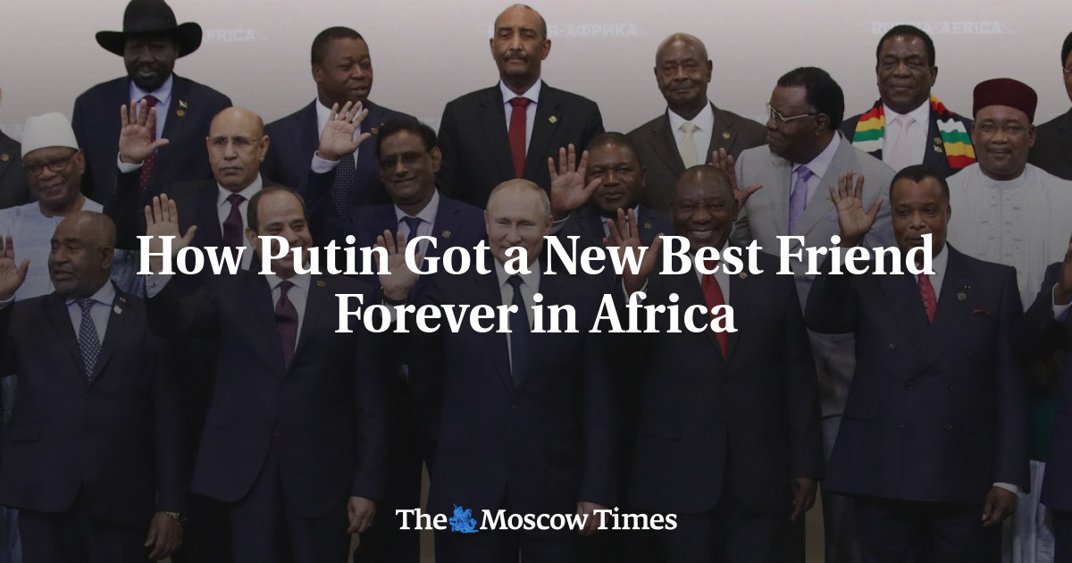 Bagaimana Putin mendapatkan sahabat baru selamanya di Afrika