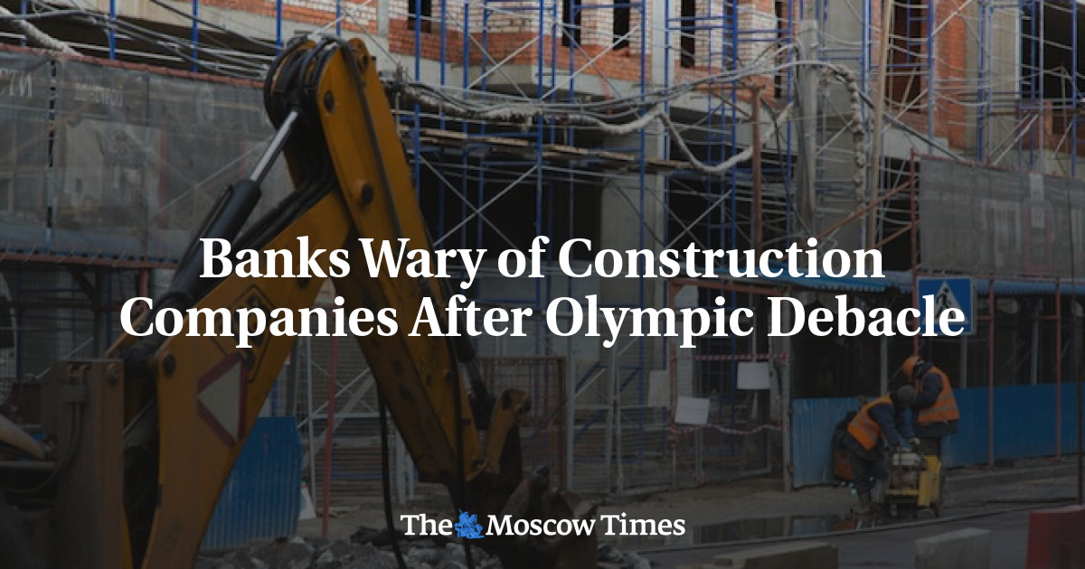 Bank mewaspadai perusahaan konstruksi setelah bencana Olimpiade