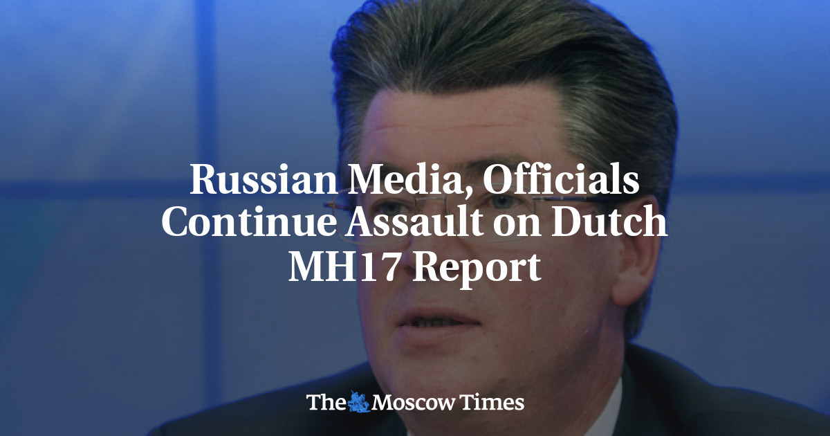 Media Rusia dan pejabat terus menyerang laporan MH17 Belanda