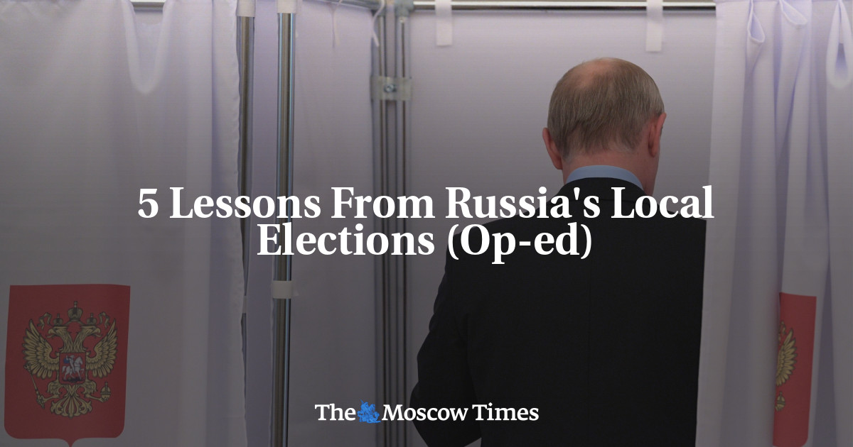 5 Pelajaran dari Pemilu Lokal Rusia (Op-ed)