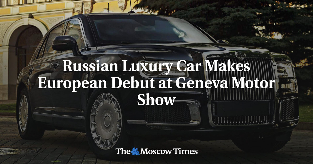 MOSCOW, AUG.31, 2018: New All Wheel Drive Powerful Russian Luxury Car Aurus  Senat on Automotive Exhibition MMAC 2018 Editorial Photo - Image of  graceful, industrial: 125221361