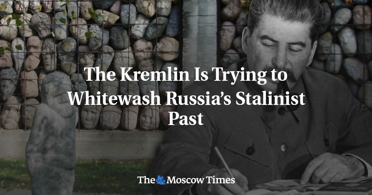 Kremlin sedang mencoba menutupi masa lalu Stalinis Rusia