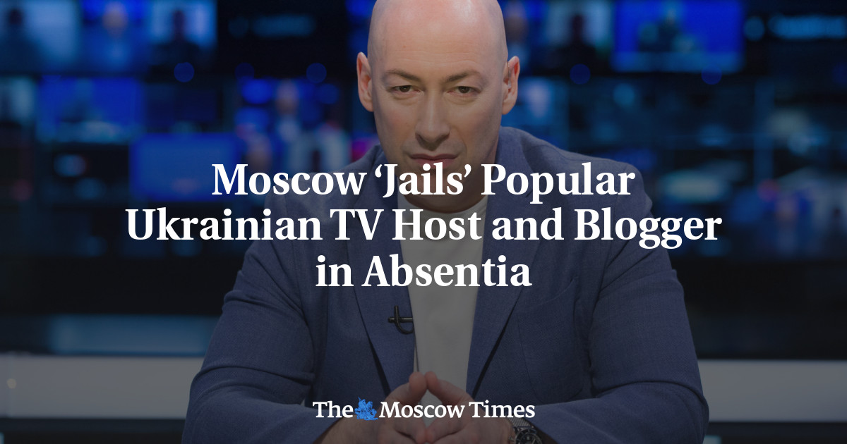 Moscow ‘Jails’ Popular Ukrainian TV Host and Blogger in Absentia