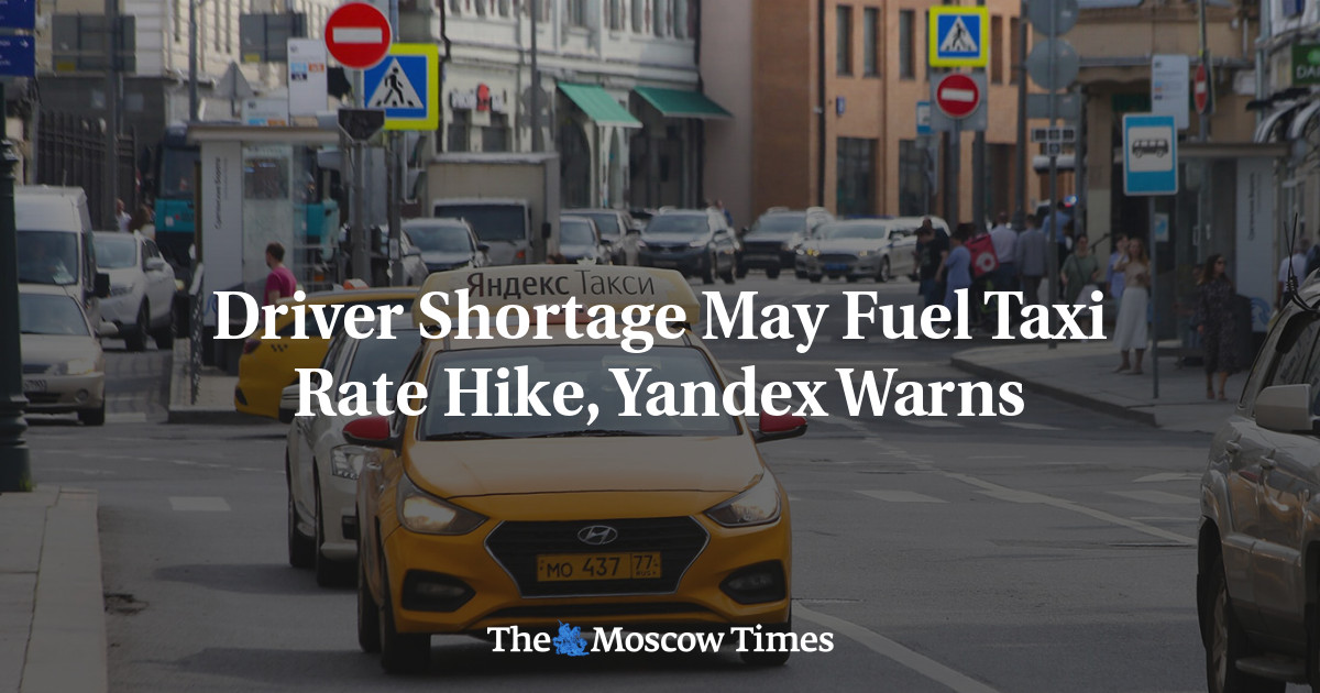 Driver Shortage May Fuel Taxi Rate Hike, Yandex Warns