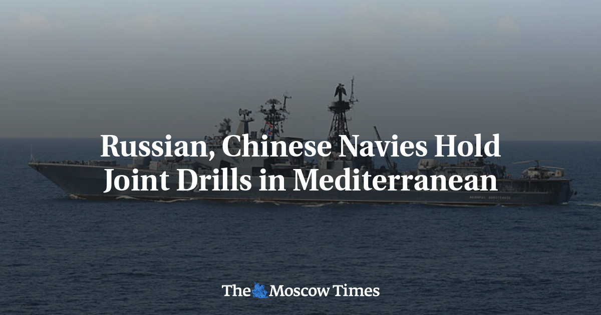 Russian, Chinese Navies Hold Joint Drills In Mediterranean