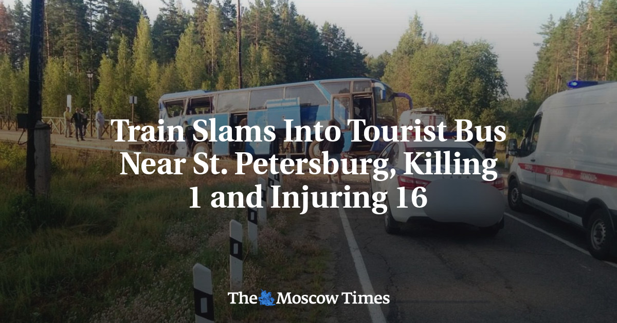 Train Collision Kills 1, Injures 16 Near St. Petersburg