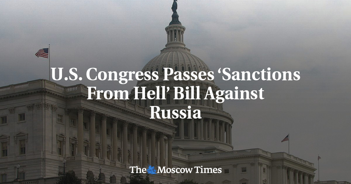 U.S. Congress Passes ‘Sanctions From Hell’ Bill Against Russia