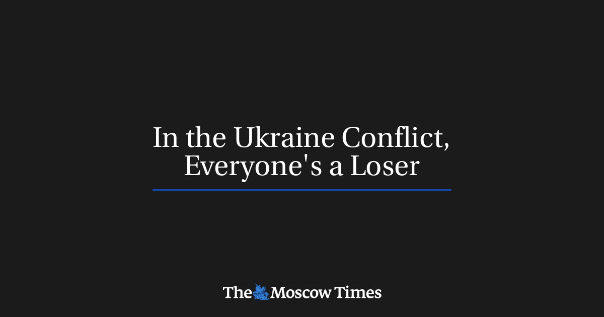Dalam konflik di Ukraina, semua pihak dirugikan