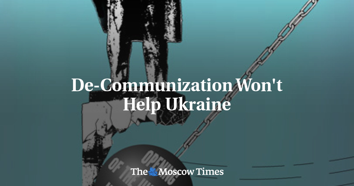 De-komunisasi tidak akan membantu Ukraina