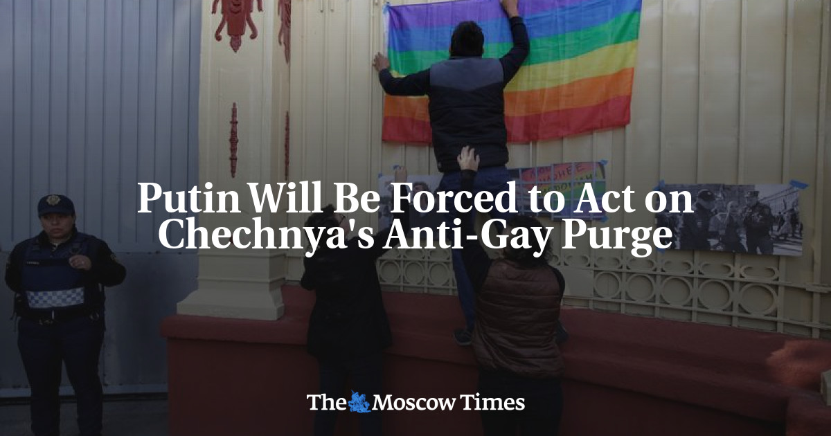 Putin akan dipaksa untuk bertindak melawan pembersihan anti-gay di Chechnya