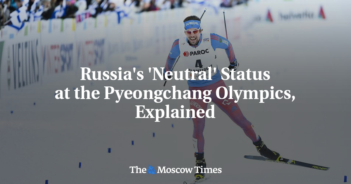 Status ‘netral’ Rusia di Olimpiade Pyeongchang, dijelaskan