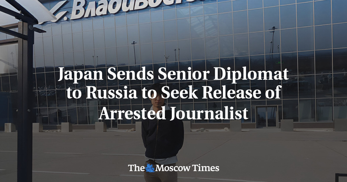 Japan Sends Senior Diplomat to Russia to Seek Release of Arrested Journalist