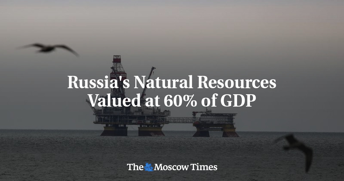 Russia S Natural Resources Valued At 60 Of GDP The Moscow Times   64800  Ba80b73757faae190ff36b5278590d15 