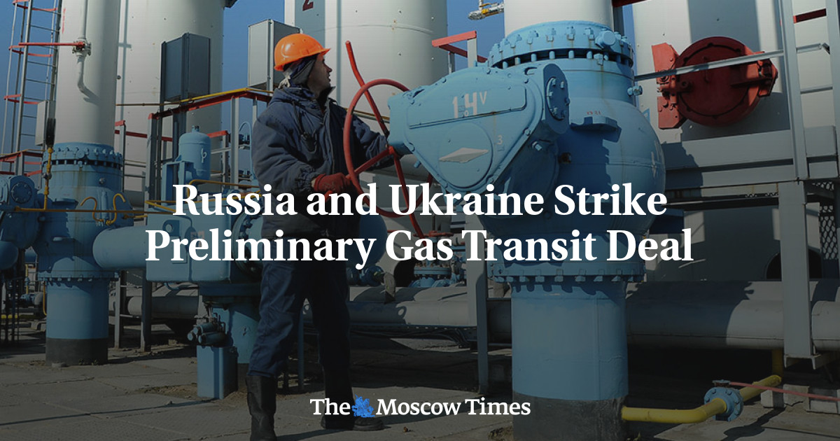 Rusia dan Ukraina menyimpulkan perjanjian transit gas awal