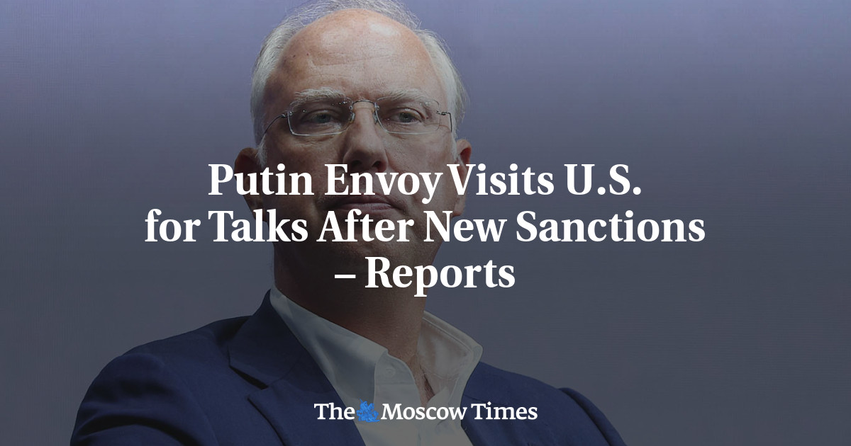 Putin Envoy Visits U.S. for Talks After New Sanctions – Reports