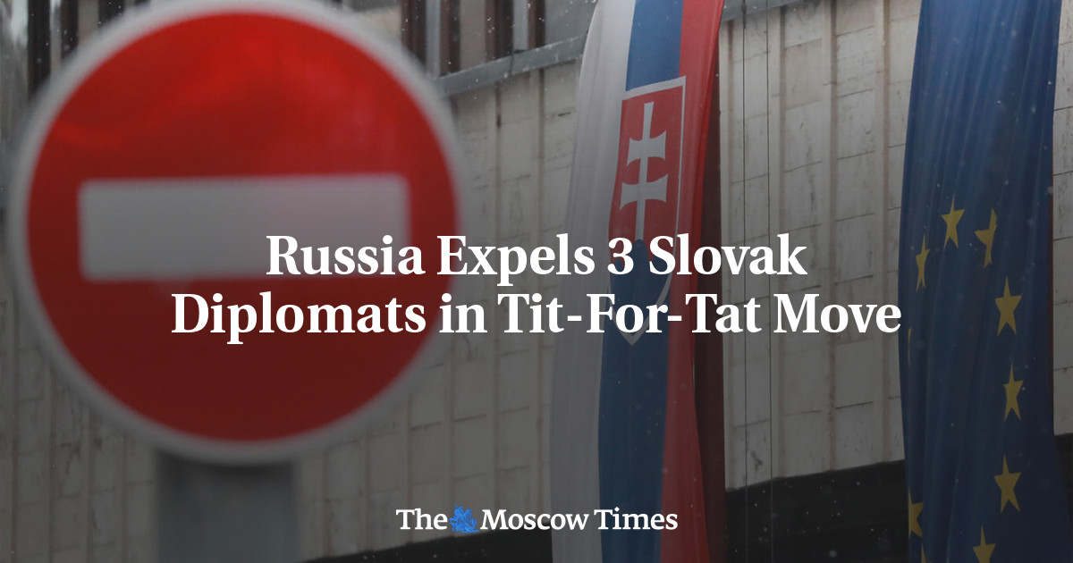 Russia Expels 3 Slovak Diplomats In Tit For Tat Move The Moscow Times