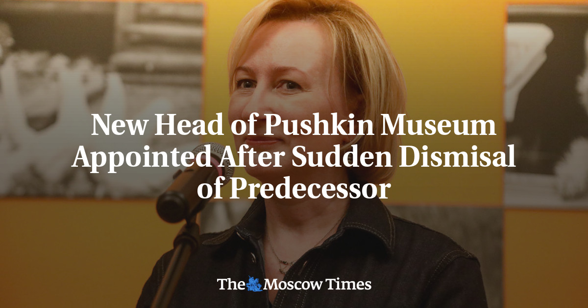 New Head of Pushkin Museum Appointed After Sudden Dismisal of Predecessor