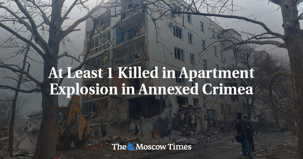 At Least 1 Killed in Apartment Explosion in Annexed Crimea