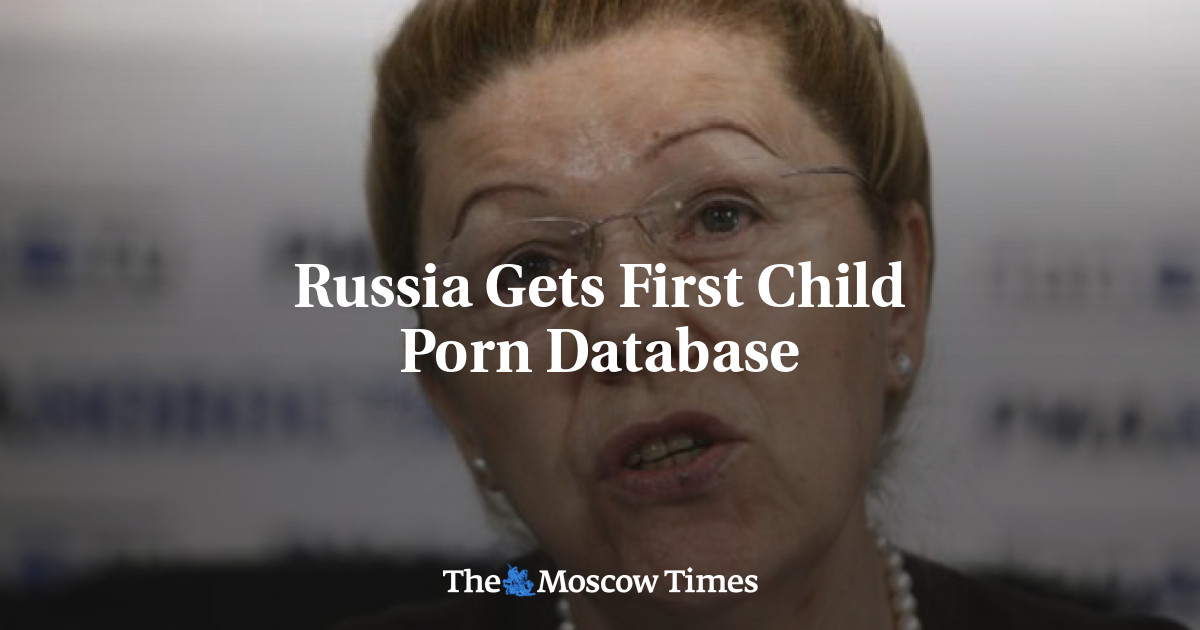 1200px x 630px - Russia Gets First Child Porn Database - The Moscow Times