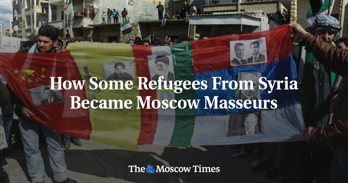 Bagaimana beberapa pengungsi dari Suriah menjadi Pemijat Moskow