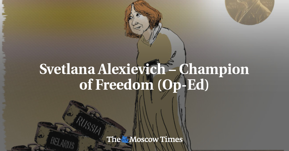 Svetlana Alexievich – Juara Kebebasan (Op-Ed)