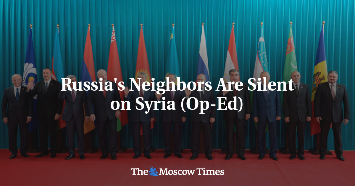 Tetangga Rusia diam di Suriah (Op-ed)