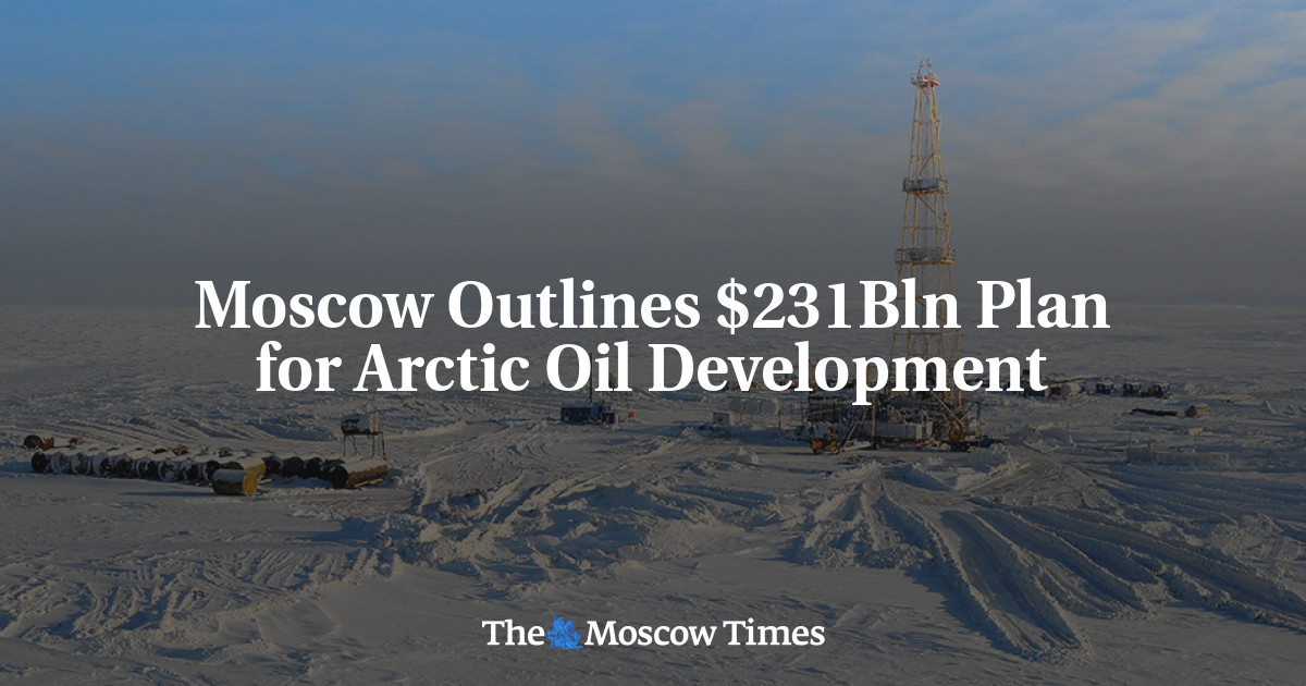 Moskow menguraikan rencana senilai 1 miliar untuk pengembangan minyak Arktik