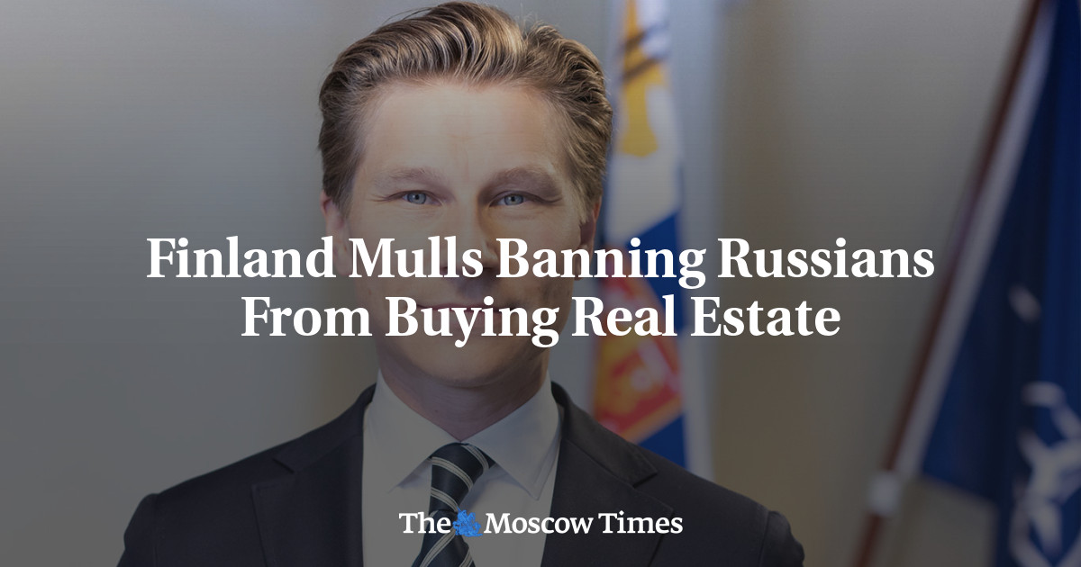 Finland Mulls Banning Russians From Buying Real Estate