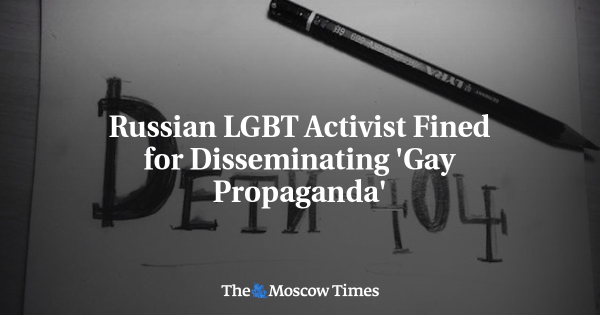 Aktivis LGBT Rusia didenda karena menyebarkan ‘propaganda gay’