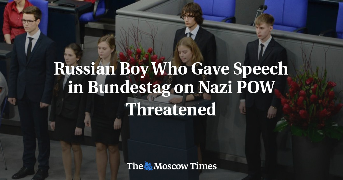 Bocah Rusia yang berpidato di Bundestag tentang ancaman tawanan perang Nazi