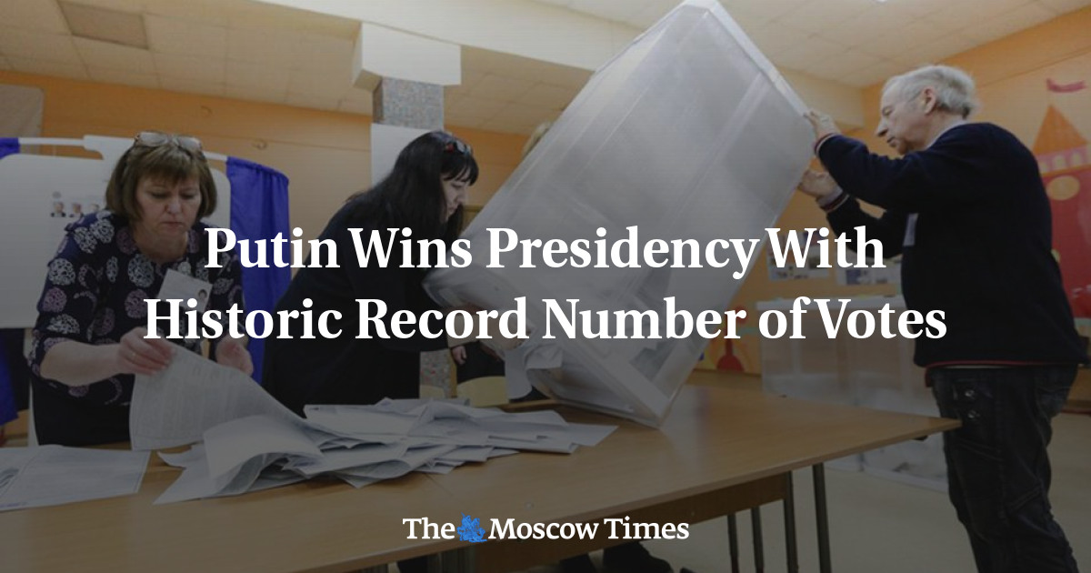 Putin Wins Presidency With Historic Record Number Of Votes