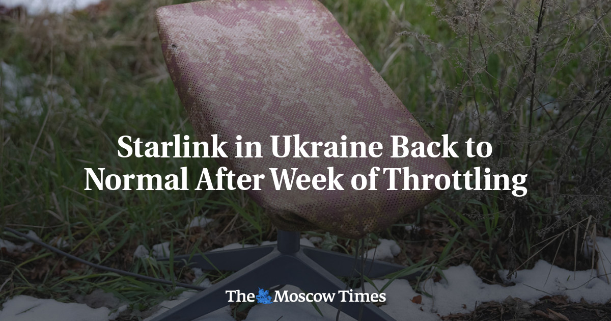 Starlink in Ukraine Back to Normal After Week of Throttling