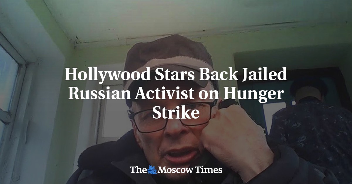 Hollywood Stars Back Jailed Russian Activist on Hunger Strike