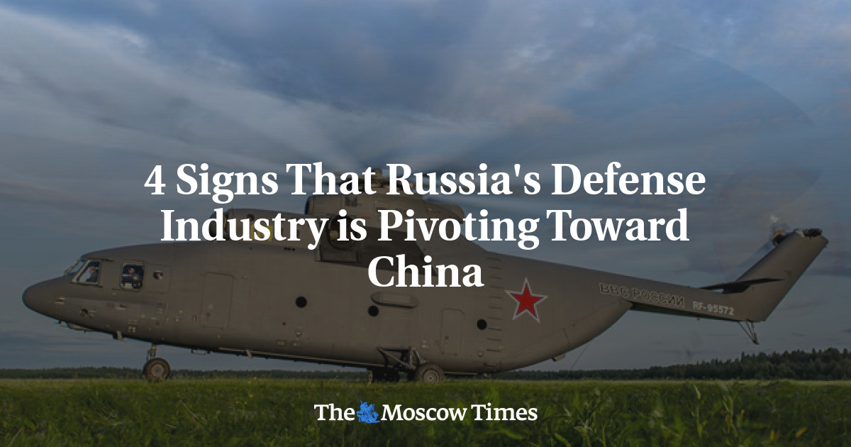 4 Tanda Industri Pertahanan Rusia Beralih ke China