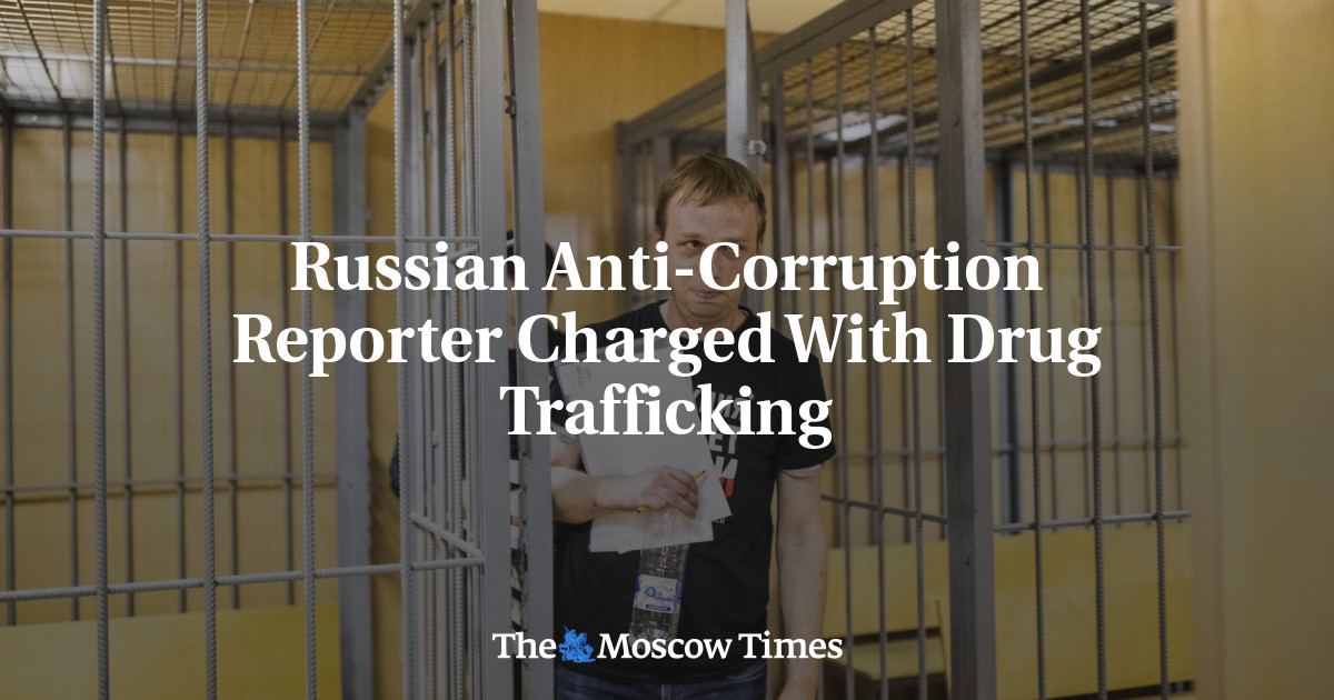 Reporter antikorupsi Rusia dituduh melakukan perdagangan narkoba