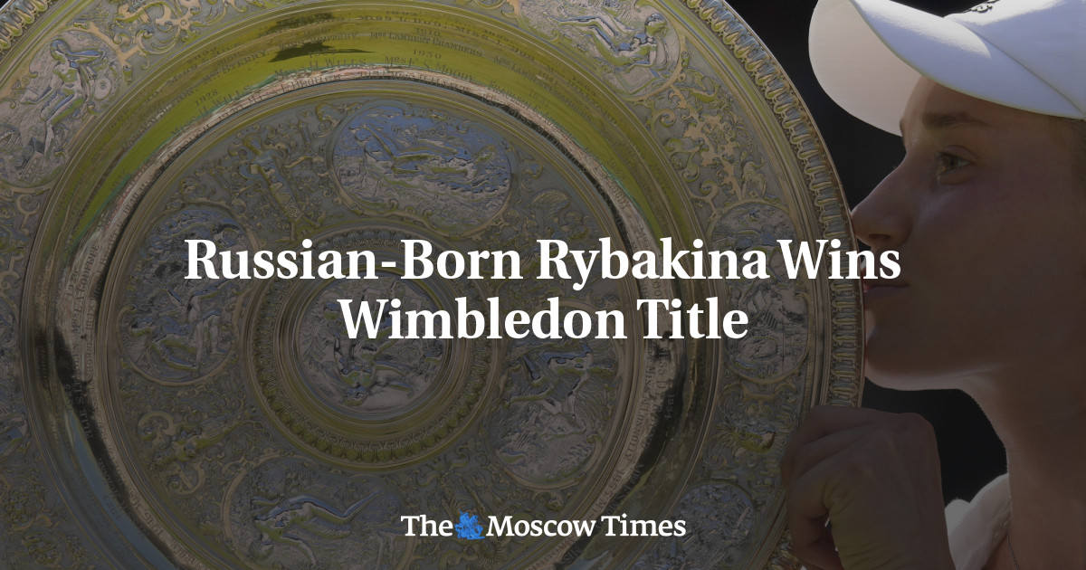 Rybakina kelahiran Rusia memenangkan gelar Wimbledon